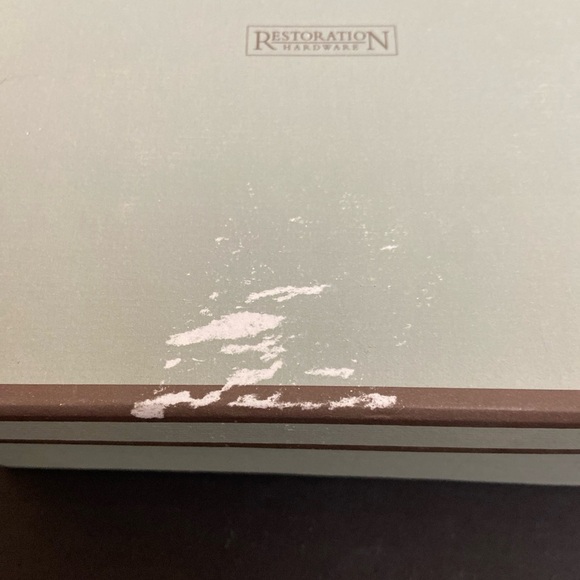 Restoration Hardware Plates Dessert Appetizer 7" D Famous Quotes White & Gold - Picture 8 of 10